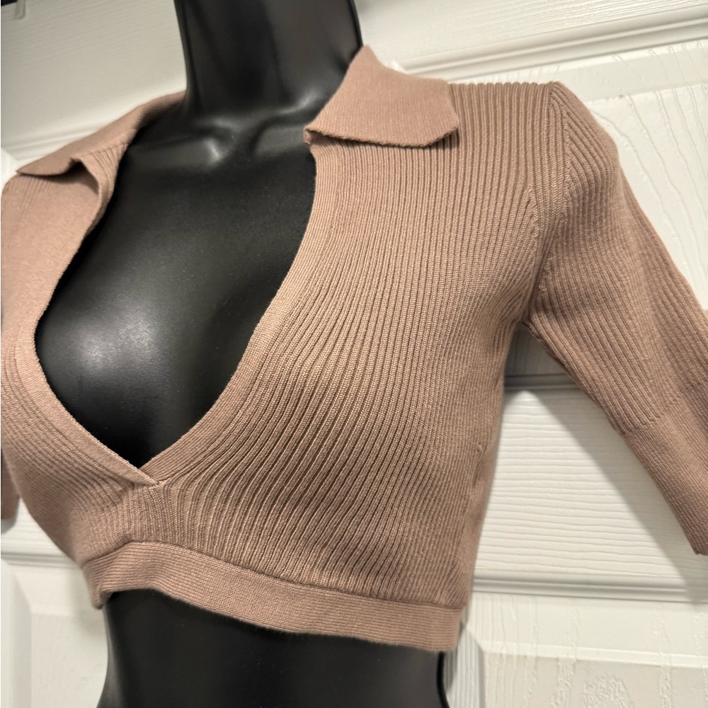 Knit Ribbed Top - Picture 2 of 4